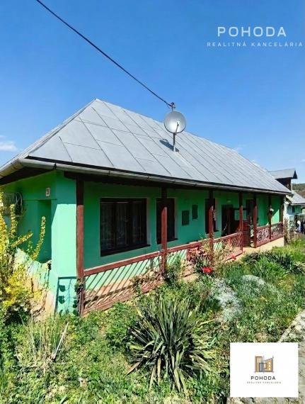 Pokojné bývanie s veľkým pozemkom len 20km od Košíc– Paňovce