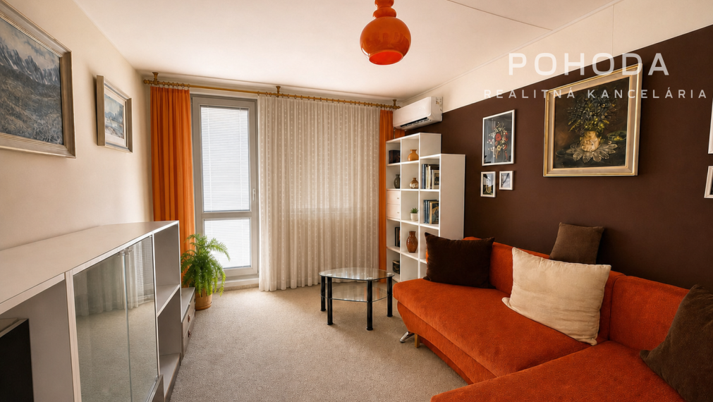 Na predaj | Slnečný 2-izbový byt, 42 m² + 6 m zasklená loggia | Zupkova, Košice