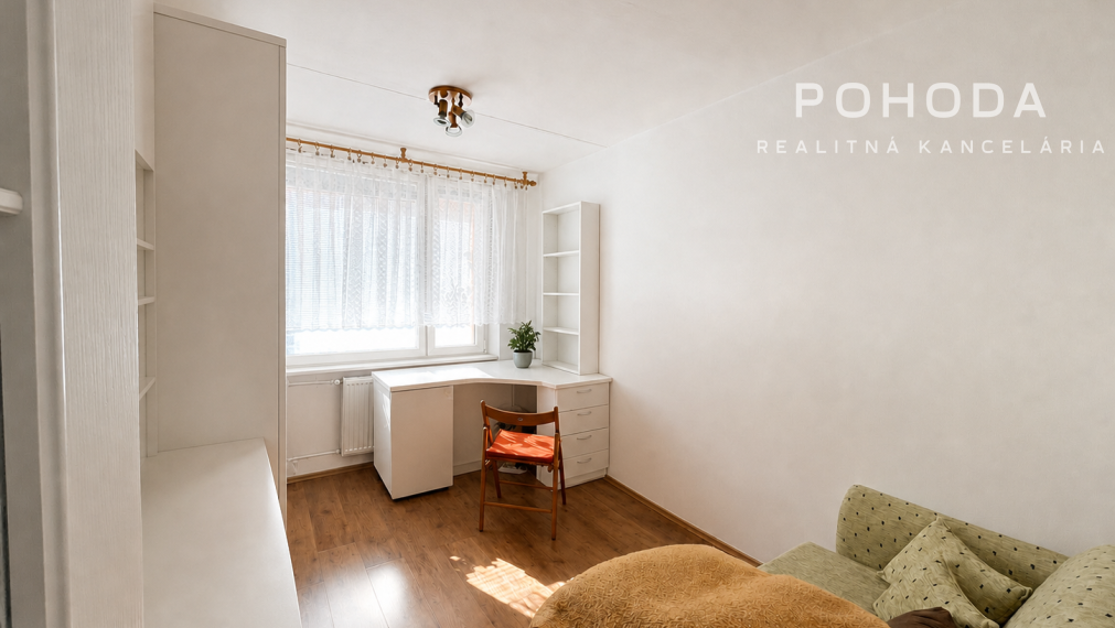 Na predaj | Slnečný 2-izbový byt, 42 m² + 6 m zasklená loggia | Zupkova, Košice