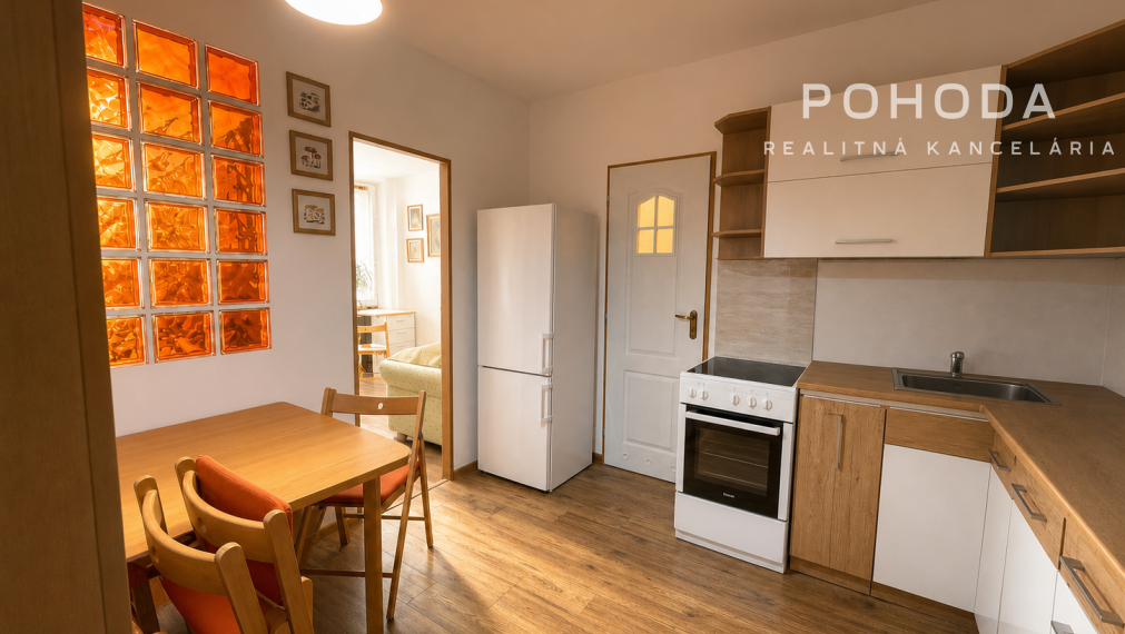 Na predaj | Slnečný 2-izbový byt, 42 m² + 6 m zasklená loggia | Zupkova, Košice