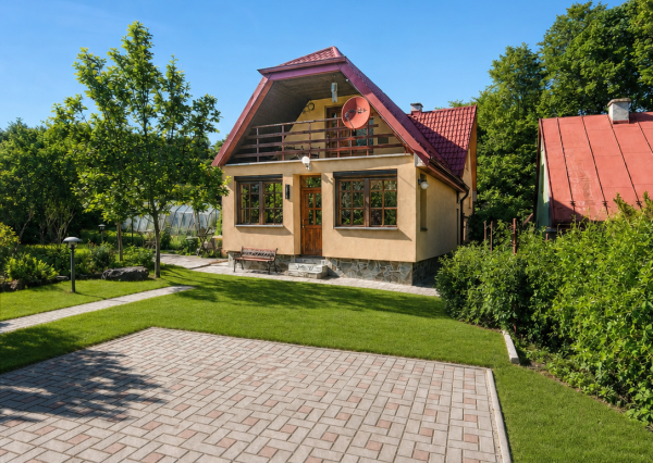 Celoročne obývateľná chata s komfortom RD, všetky IS